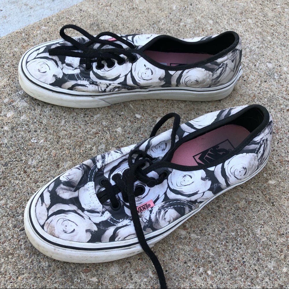 Floral Vans